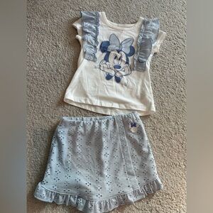 Disney Minnie Mouse White T-Shirt